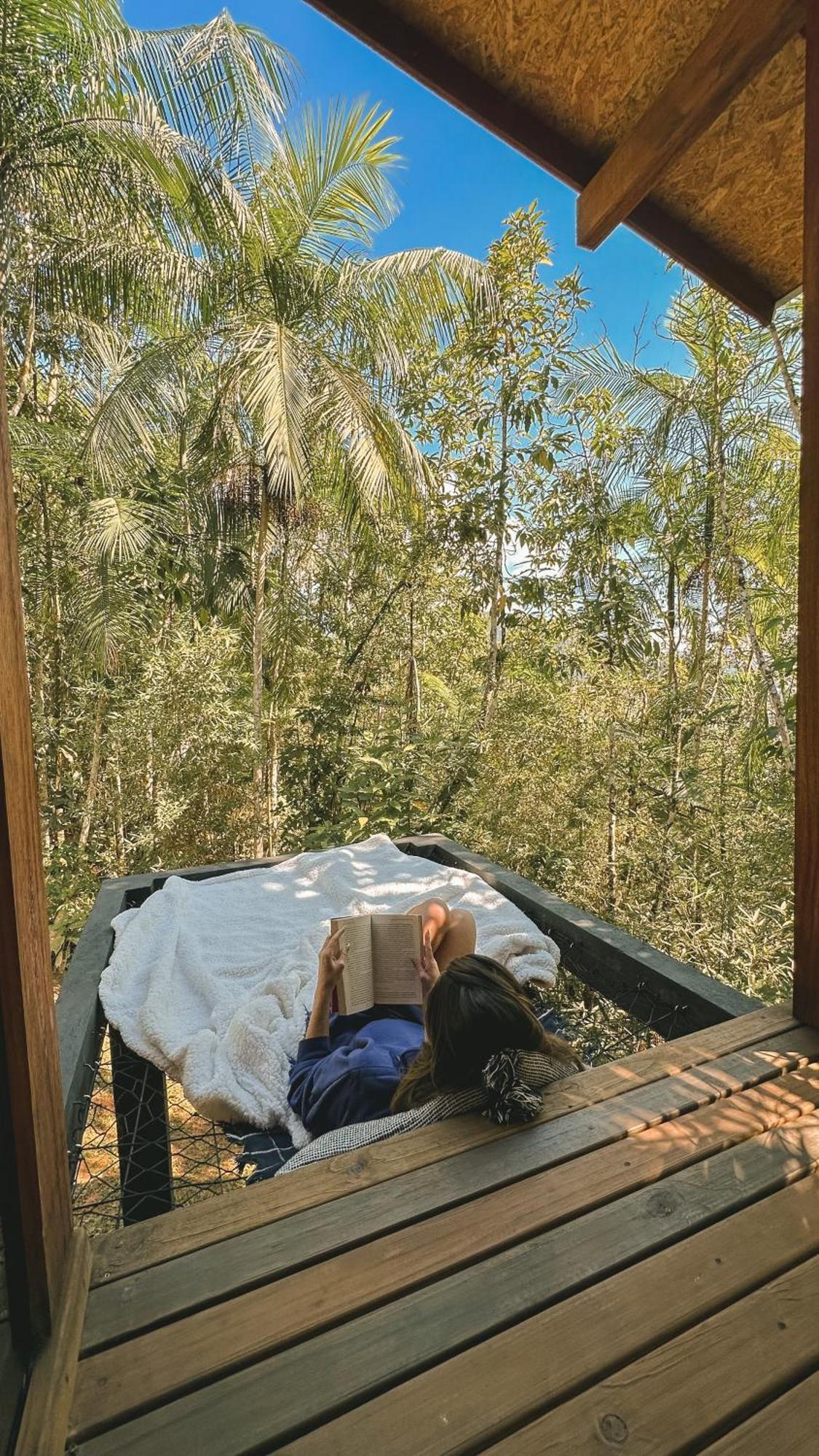 Cabana Equipada Em Meio A Natureza Em Pomerode Eksteriør billede